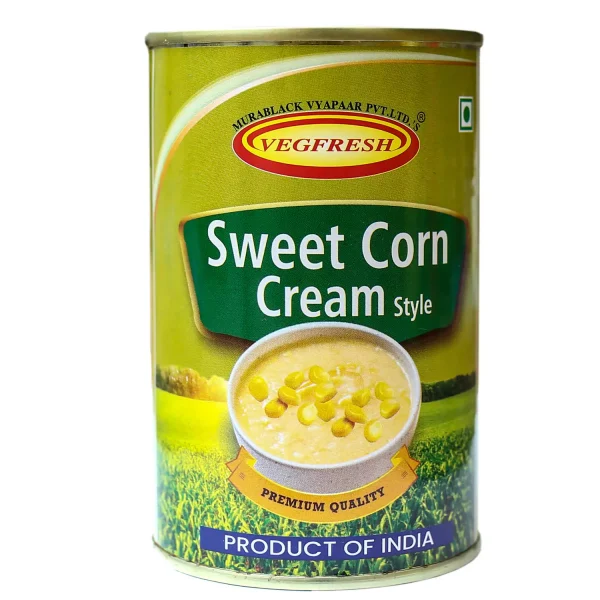 Indian Sweet Corn Cream Style